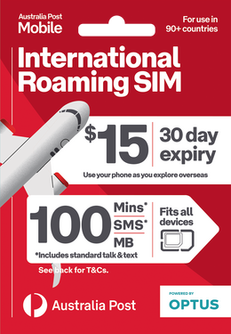 $15 International Roaming Plan